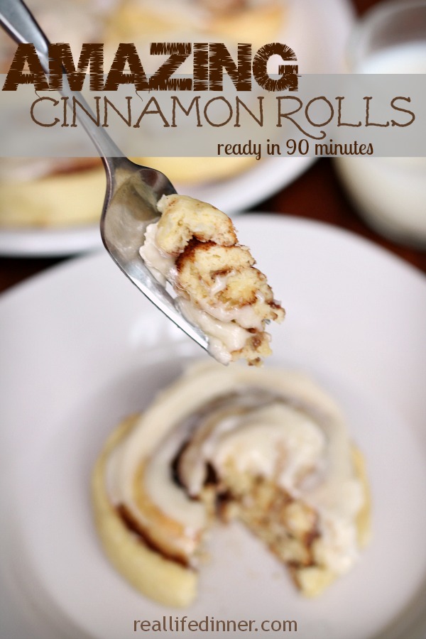 Amy's Amazing Cinnamon Rolls
