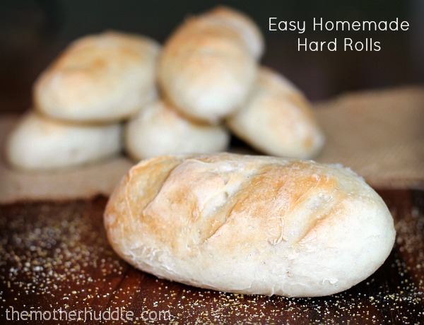 Easy Homemade Hard Rolls