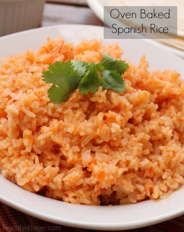 Oven Baked Spanish Rice