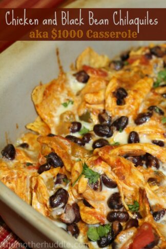 Chicken and Black Bean Chilaquiles