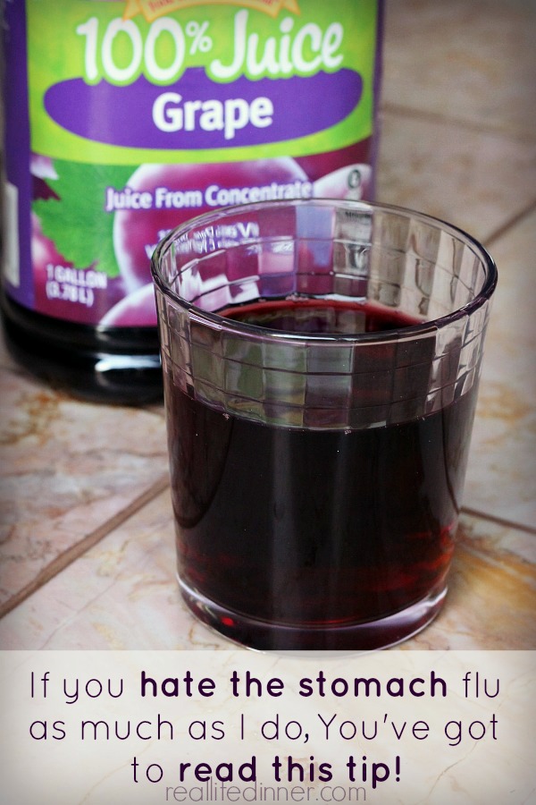 Prevent Stomach Flu with 100 Grape Juice 1