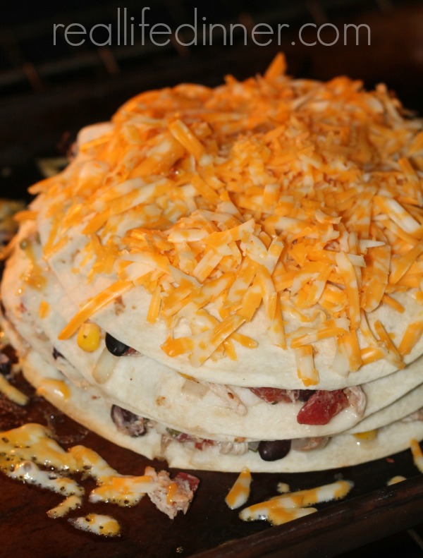 Tex Mex Cheese Melted Stack
