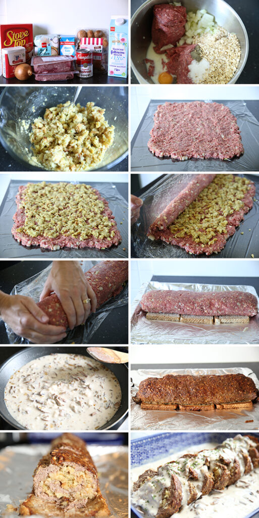 Stuffed Meatloaf Real Life Dinner