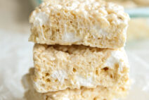 soft and delicious Rice Krispy Treats