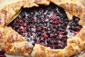 Puff Pastry Berry Galette.