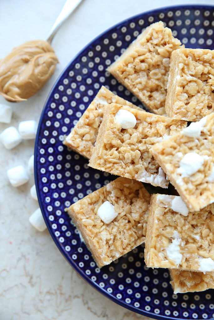 Peanut Butter Rice Krispie Treats Real Life Dinner