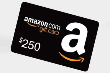 A $250 Amazon.com gift card.