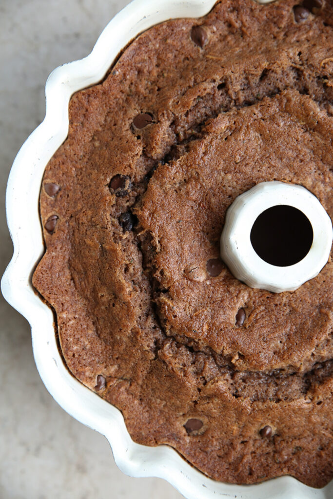 Spiced Chocolate Zucchini Bundt Cake Real Life Dinner