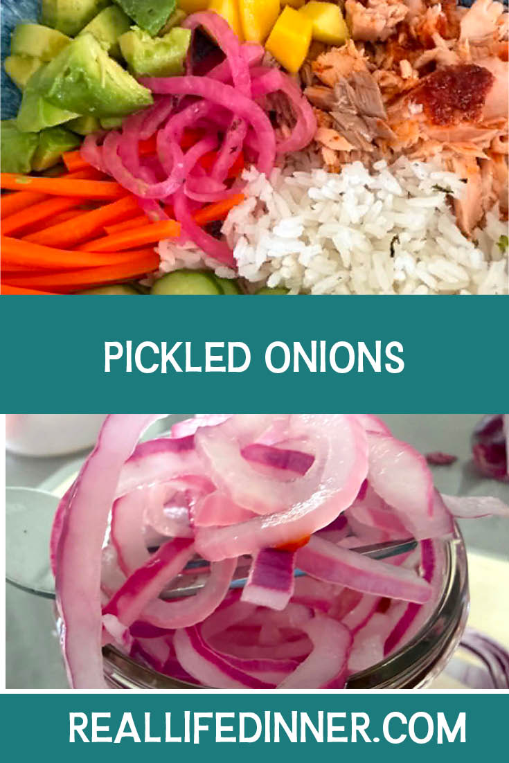 Two-photo Pinterest picture with the text of the title in the middle, separating the two photos.